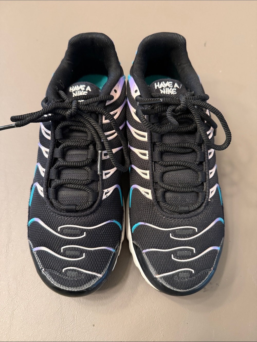 Nike Air Max Plus GS 'Have A Nike Day' Youth SZ - 5 (can fit W7)… 90s colorful